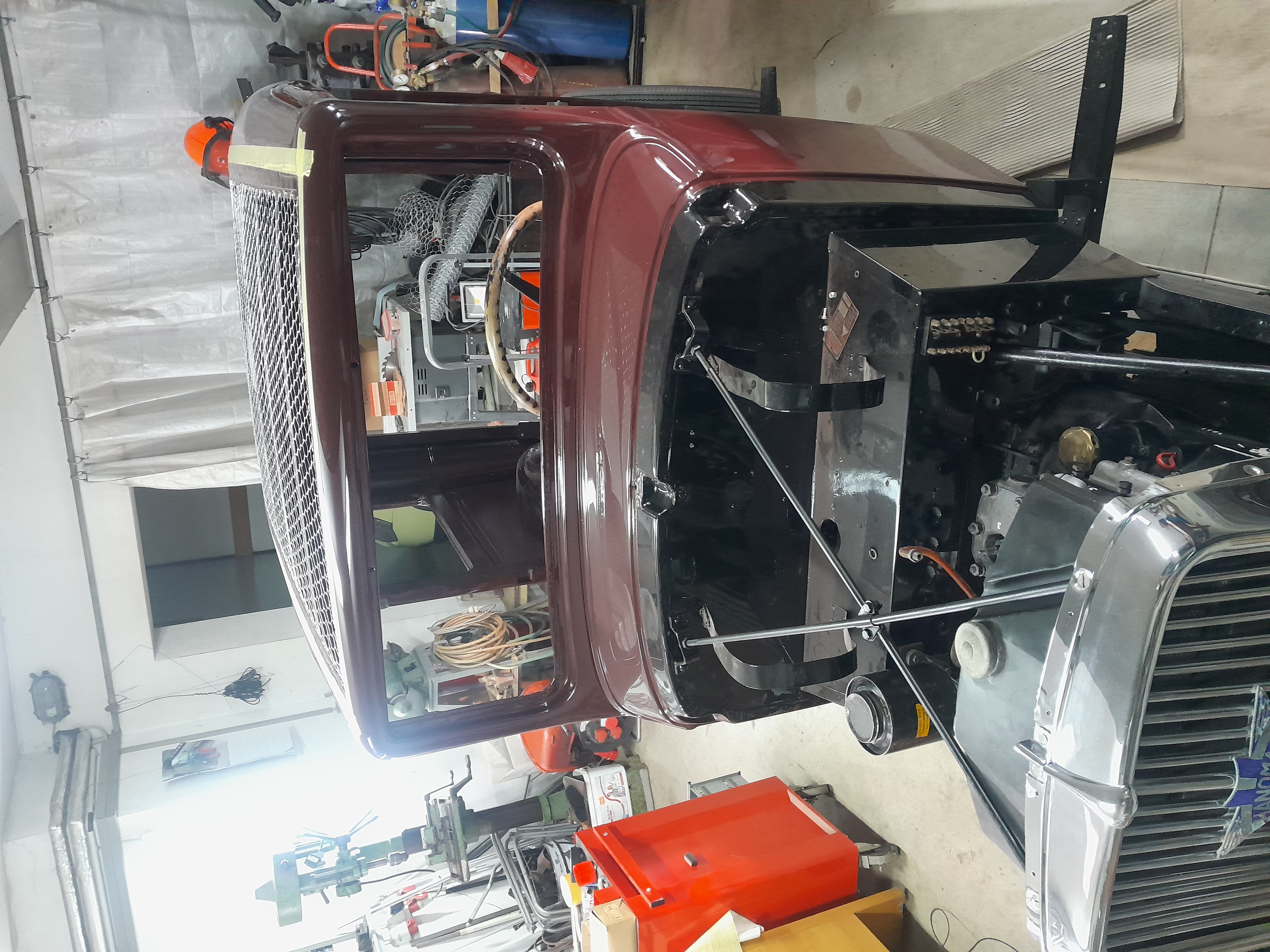 ...der Kückendraht ist auf dem Dach.